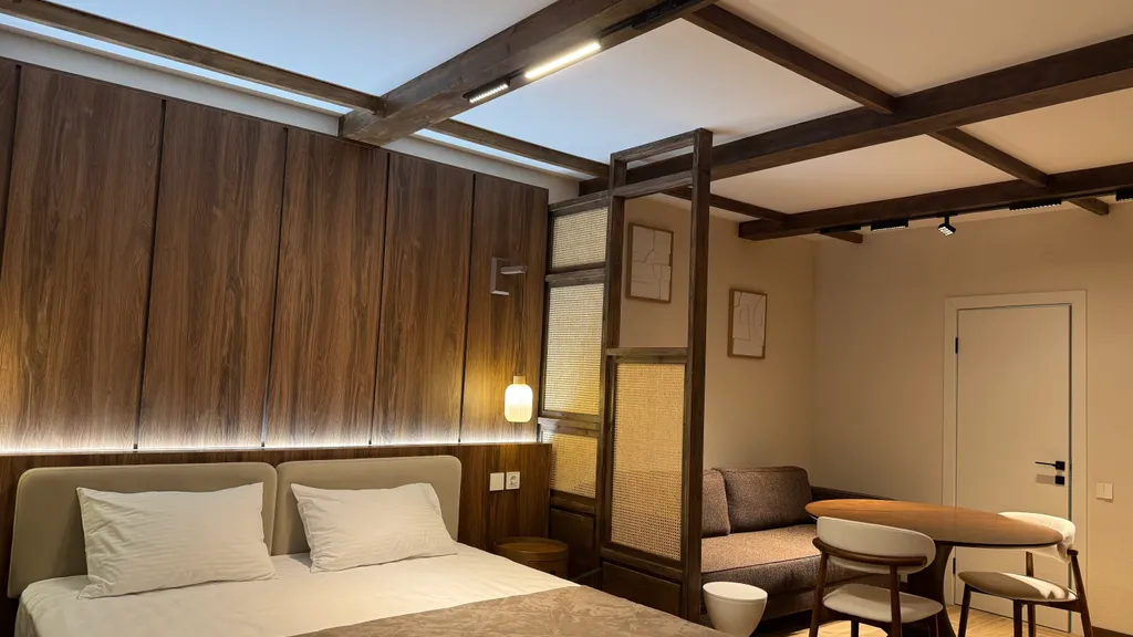 Квартира Премиуим-апартаменты с кухней и мангальной зоной — Архыз