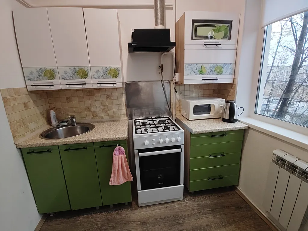 Светлая однокомнатная квартира в центре города