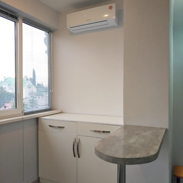 Студия с видом на море и зоной барбекю