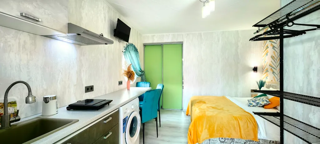 Квартира Квартира Двухкомнатный с кухней, стиралкой, балконом, кондиционером — Судак