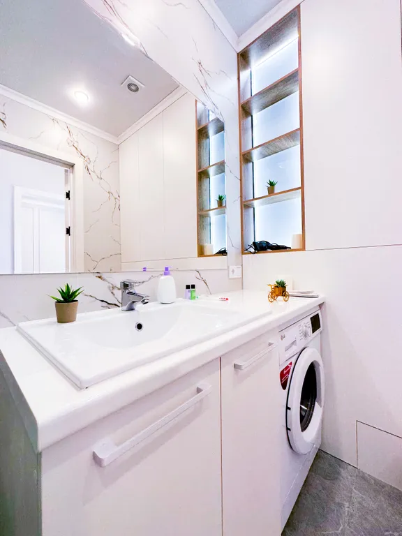 Уютный апартамент с видом с 22 этажа на город