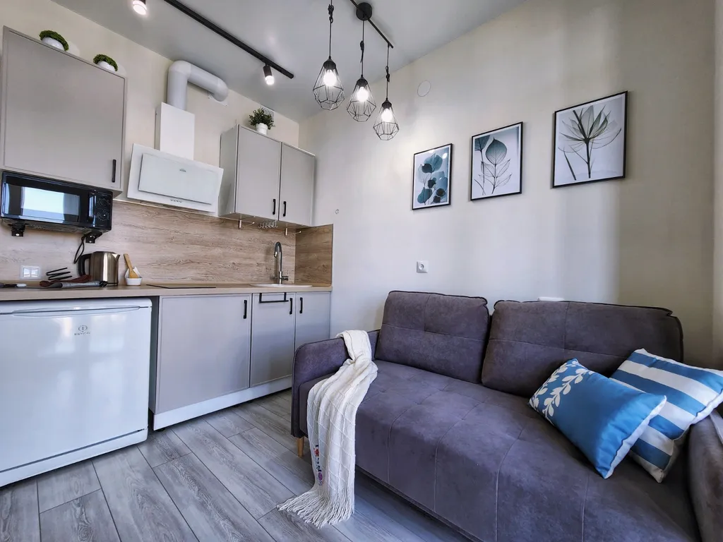 Квартира Квартира Новый уютный апартамент с беседкой на крыше дома — Новороссийск