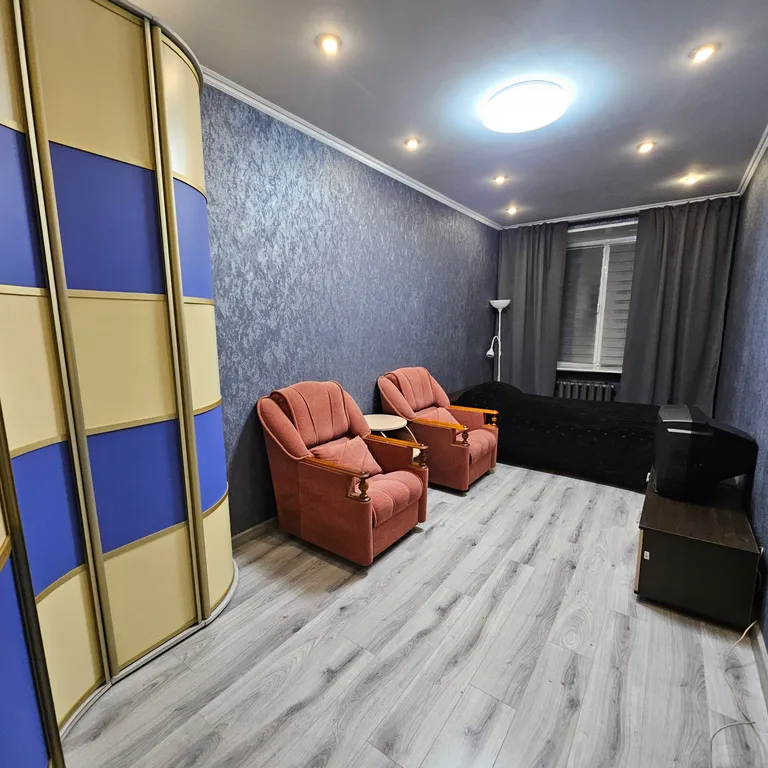 Двухкомнатная квартира с балконом и интернетом