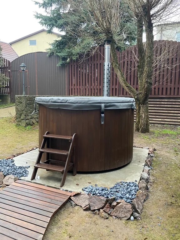 Премиум-дом для отдыха с сауной, бассеином и бильярдом