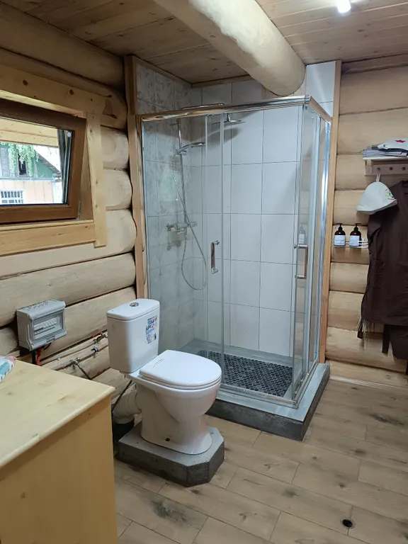 Дом-баня Дом охотника на берегу озера Нигозеро