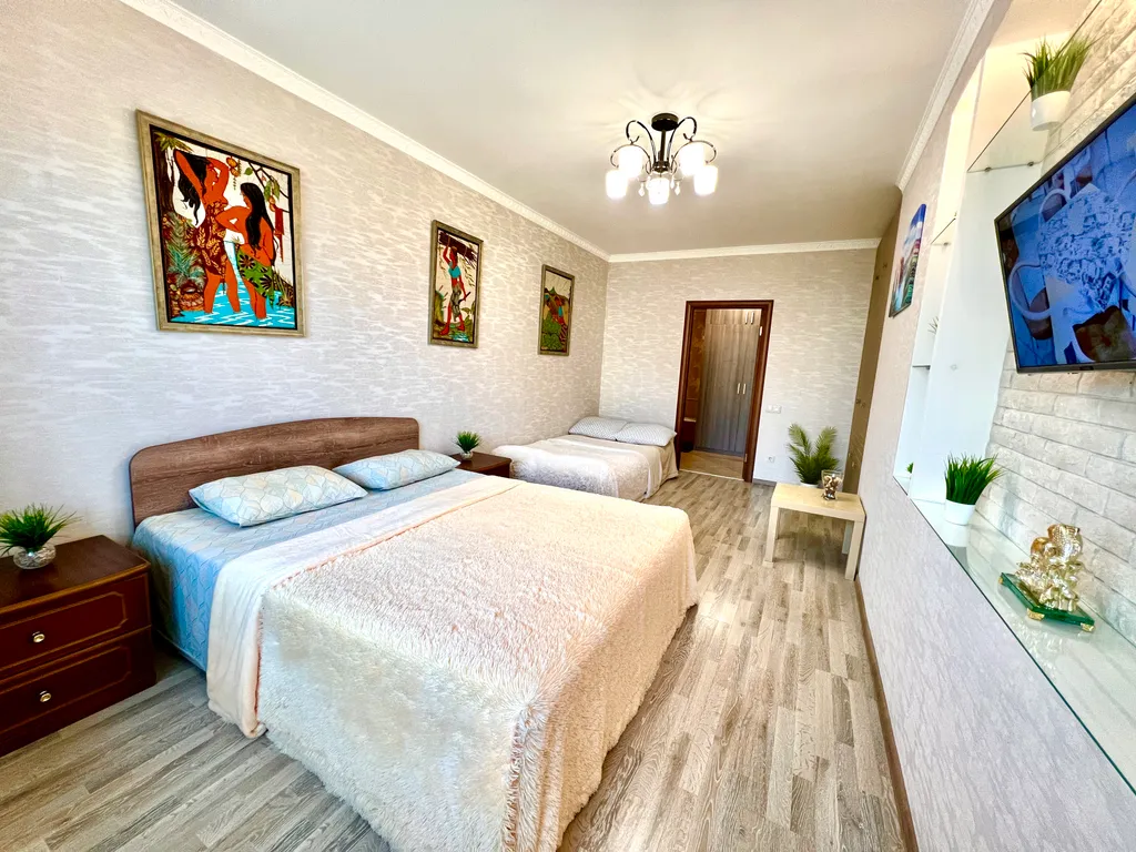 Шикарная двушка в новом доме на 6 этаже (рядом с набережной реки Волга)