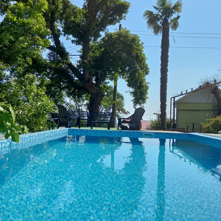 Квартира Квартира Люкс с видом на море в новом коттедже с бассейном — Лазаревское