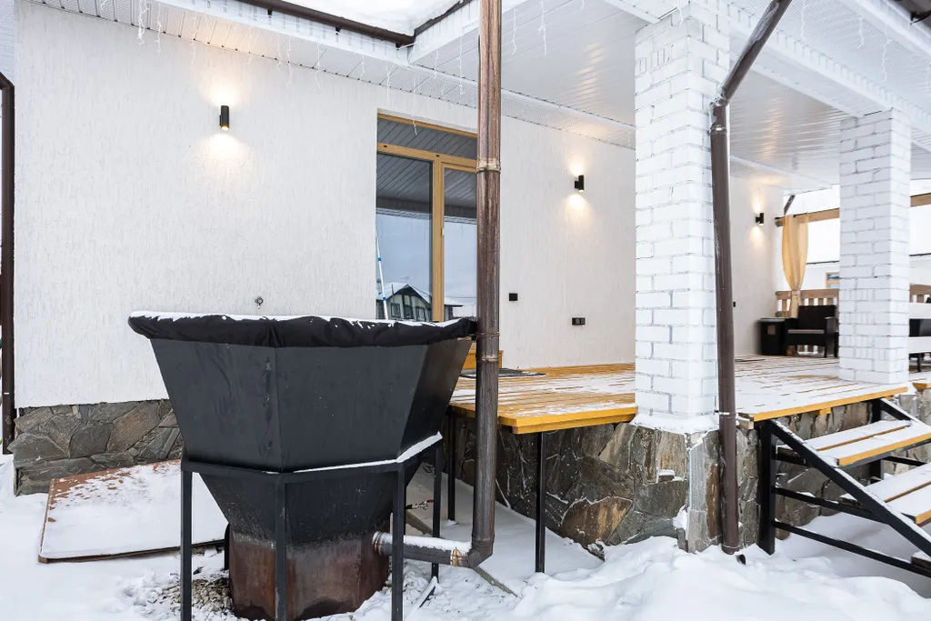 Ежевика хаус - коттедж с сауной и банным чаном