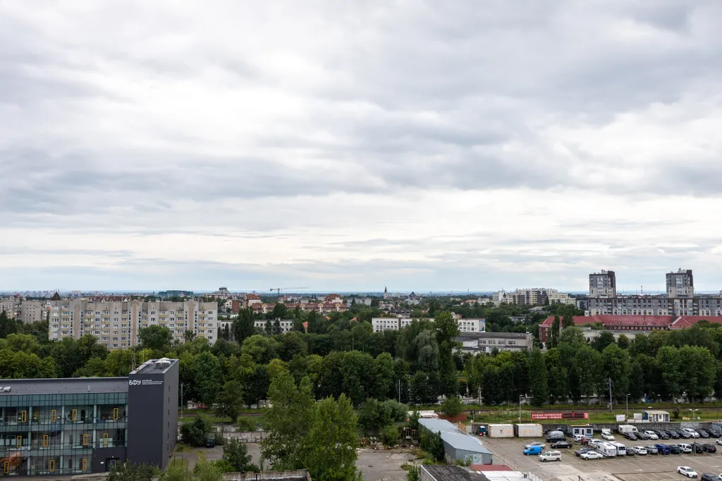 Квартира с панорамным видом на город в ЖК Калининград Сити