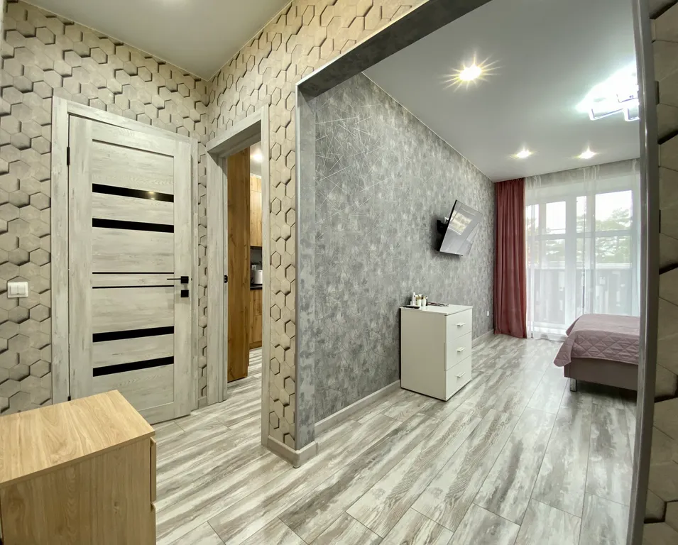 Квартира с кондиционером на берегу Обского моря в сосновом бору