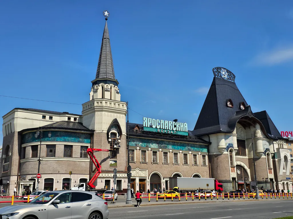 Квартира Квартира Красивая двушка в 3 минутах от 3 вокзалов и метро Комсомольская — Москва