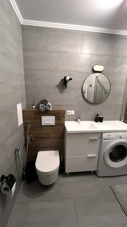 Просторная новая квартира для семейного отдыха в 10 минутах от моря