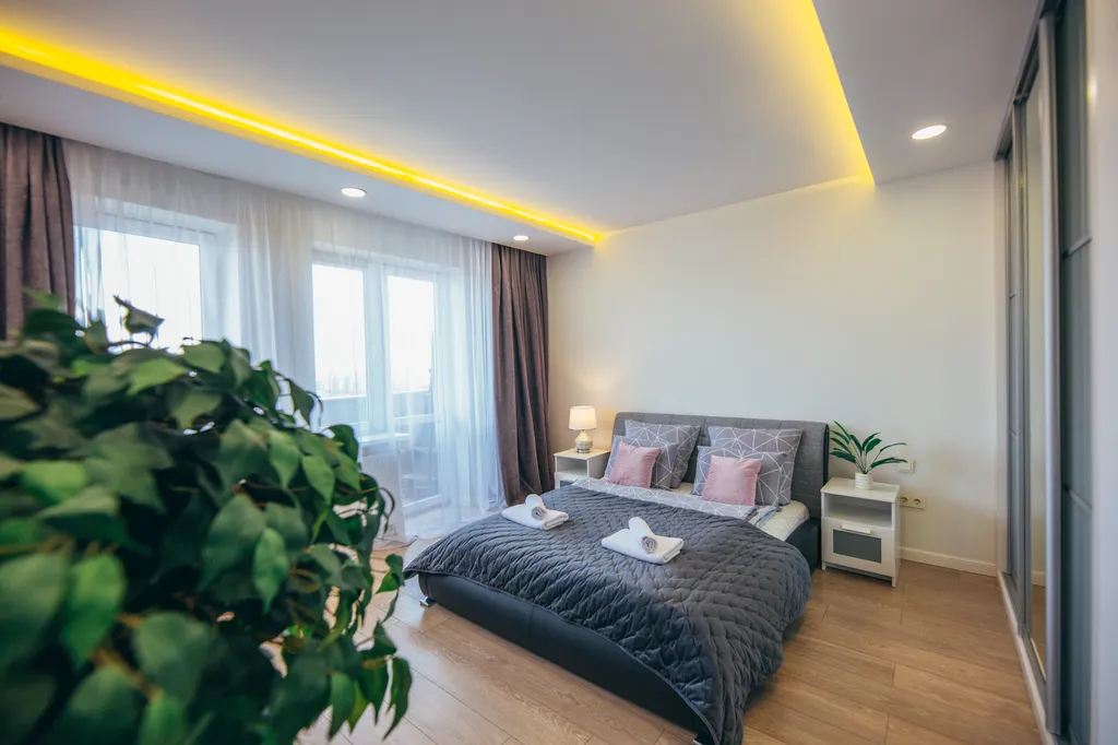 Квартира Двухкомнатная квартира с дистанционным заездом — Калининград