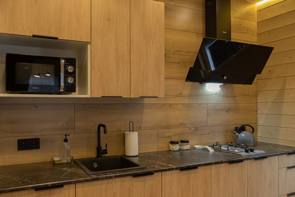 Коттедж с сауной и террасой