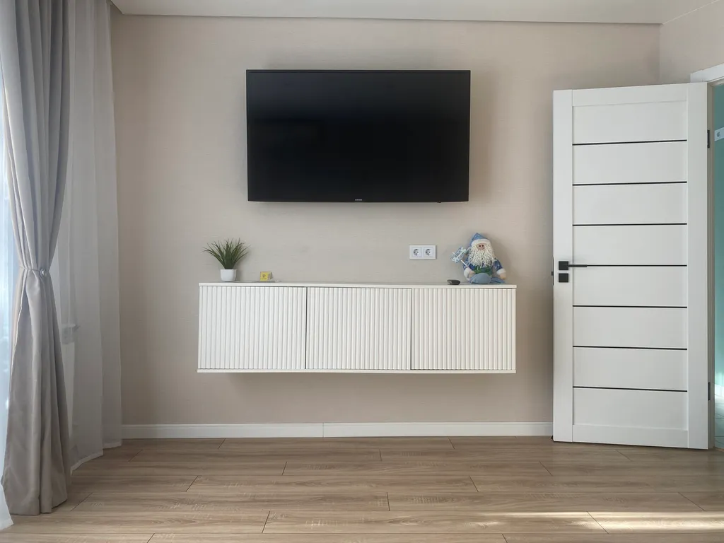 Уютная квартира с новым ремонтом на городских прудах