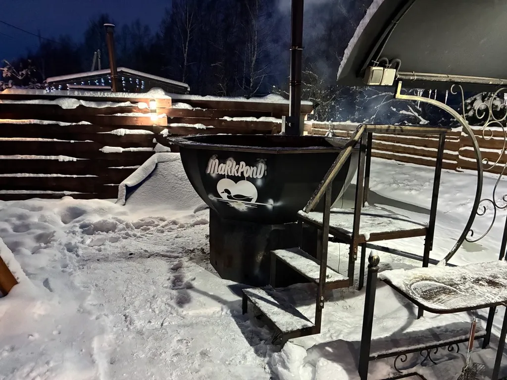 Уютный домик с чаном