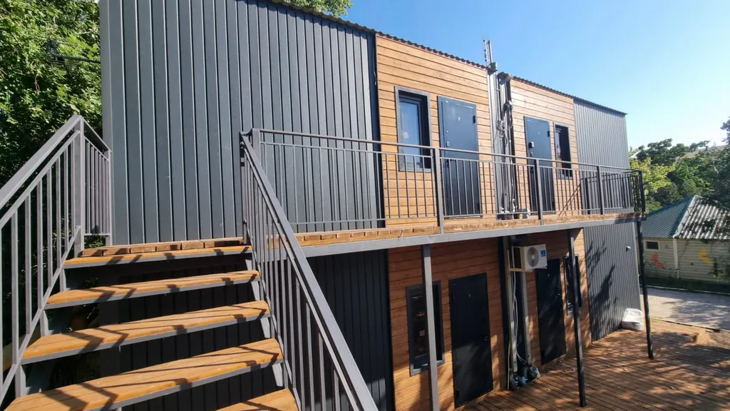 Коттедж Коттедж Модуль Солнечный для троих — Анапа