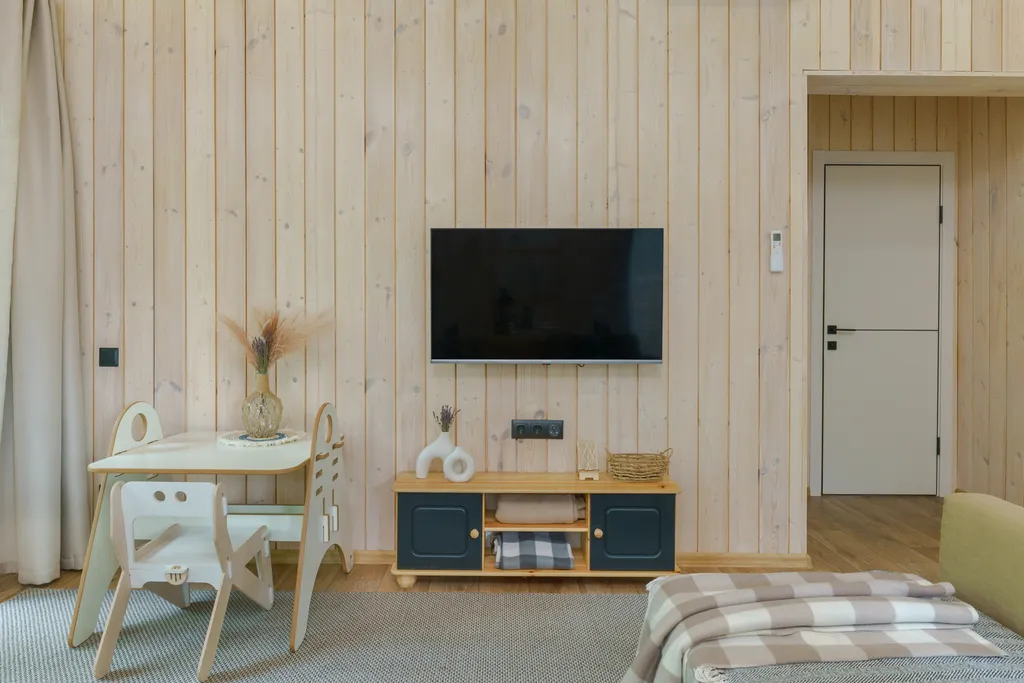 Домик с видом на лес