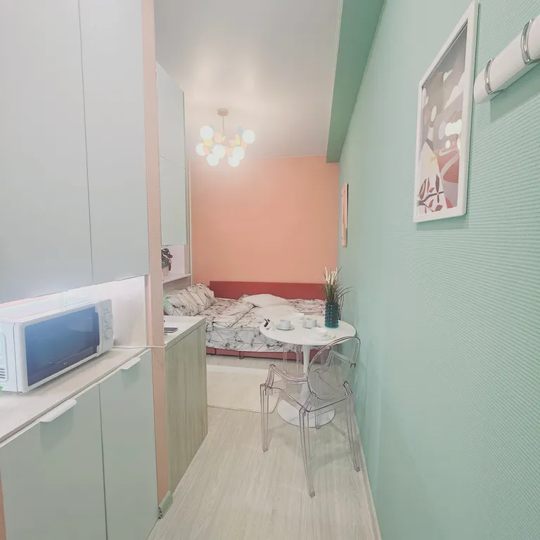 Квартира Квартира Дизайнерская студия у метро Каширская, варшавская, парковка бесплатно — Москва