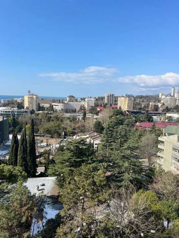 Студия с видом на морской порт