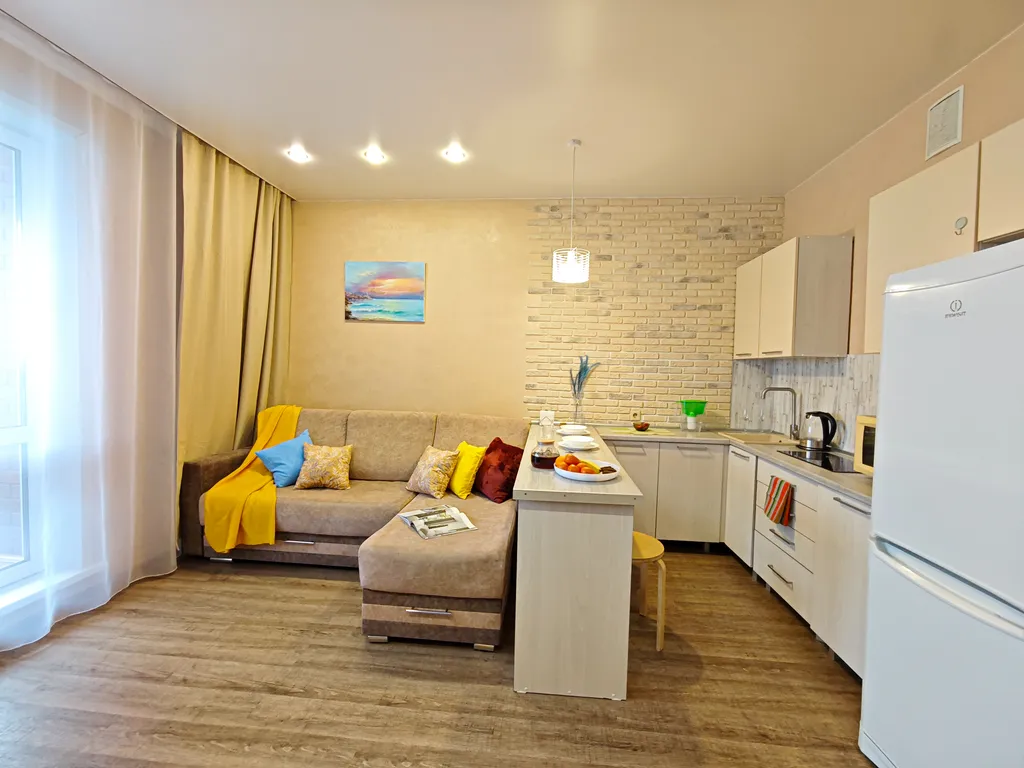 Уютная студия в ЖК Комета на 3х гостей