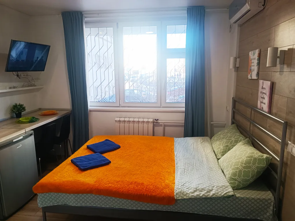 Трёхместная студия у Крокус Экспо и станции метро МЦД-D2 Пенягино