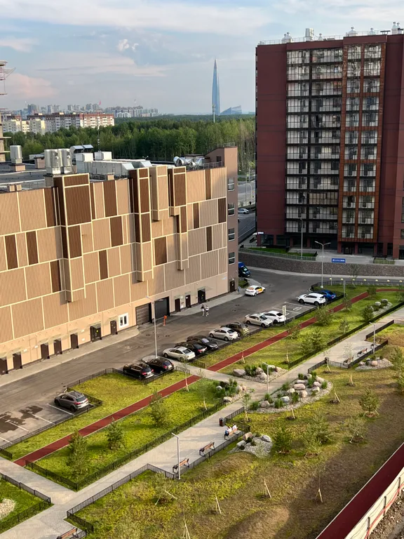 Квартира Квартира Студия с видом на Лахту с большой бесплатной парковкой — Санкт-Петербург