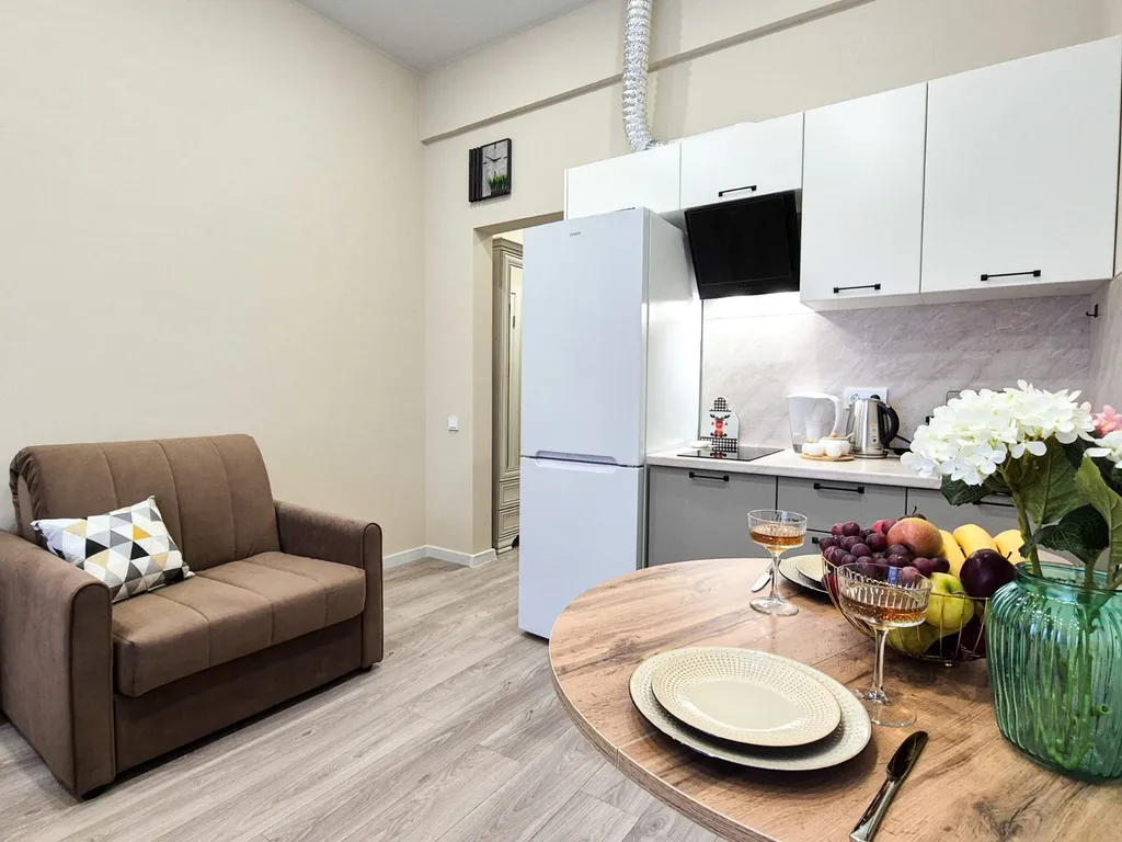 Апартаменты с видом на море, лес и горы