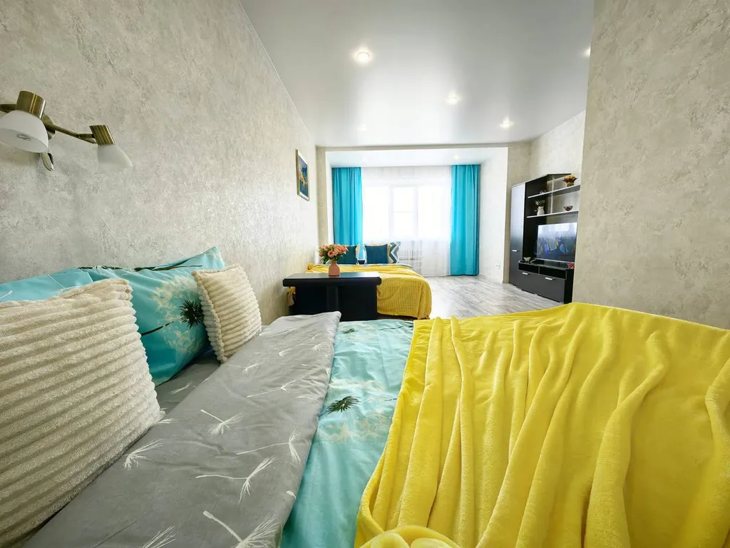 Активный отдых и комфорт: 1-комнатная квартира в 5 минутах от парка