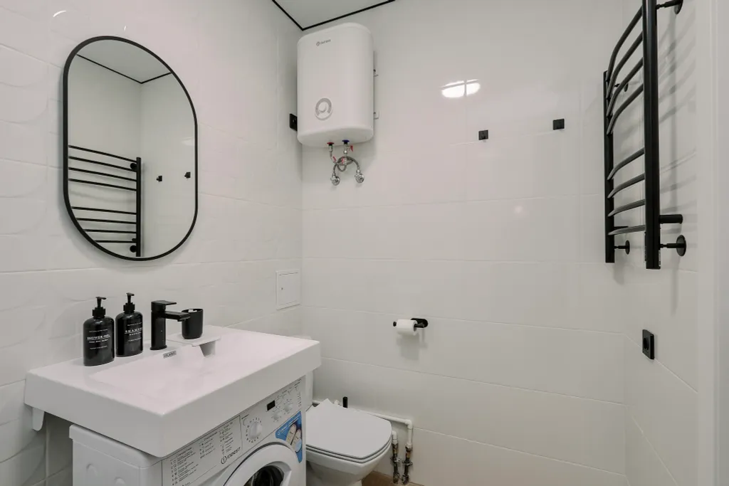 Великолепная студия, совмещенная с лоджией, для двоих гостей