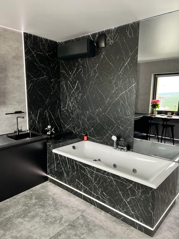 Студия 2 с панорамным видом на город