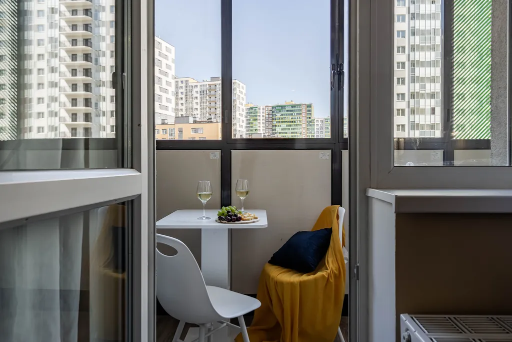 Квартира-студия апельсин