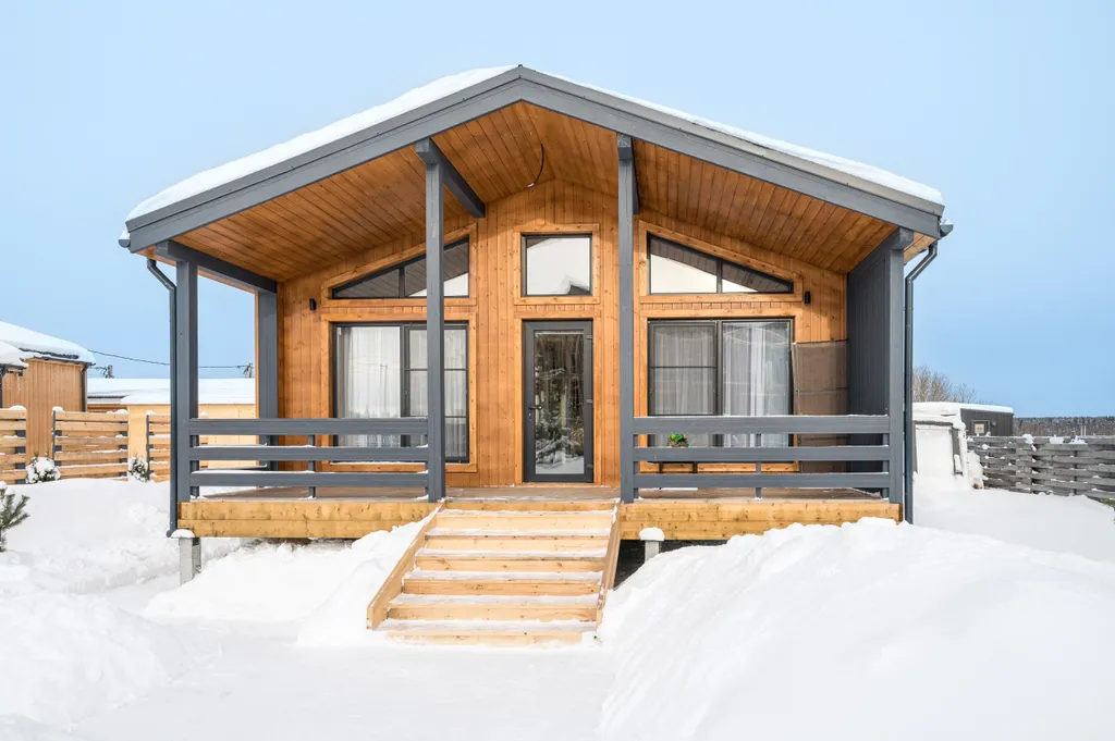 Дом-шале в Сорочанах с чаном