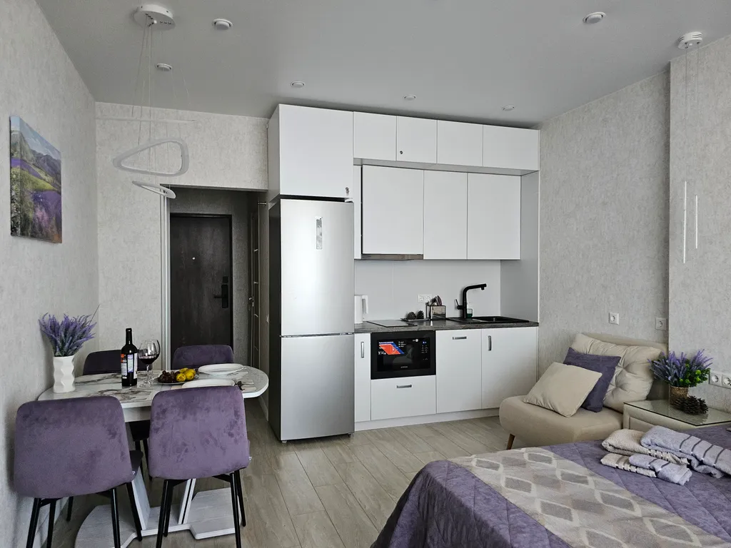 Апартаменты с двуспальной кроватью и прямым видом на море