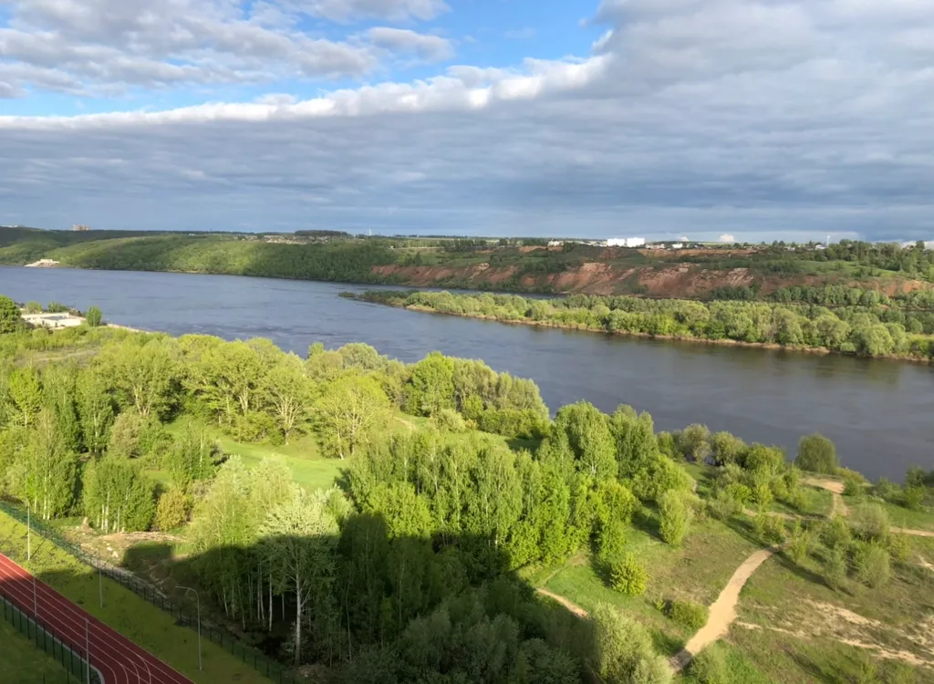 Квартира Квартира Студия на берегу реки — Нижний Новгород
