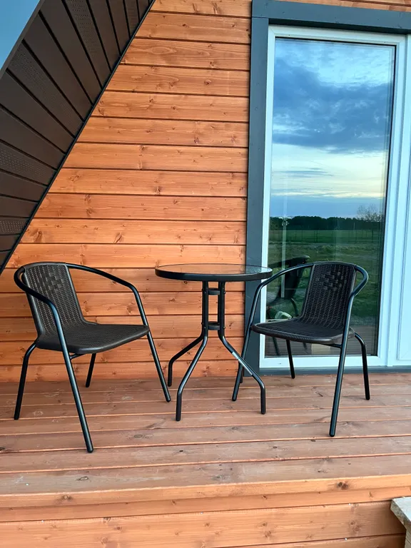 Стильный домик для отдыха с питомцем