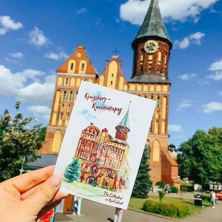 Квартира Стильная квартира с видом на остров канта и музей мирового океана — Калининград