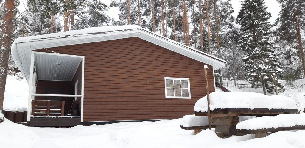 Уединенный комфортный дом-баня в сосновом бору