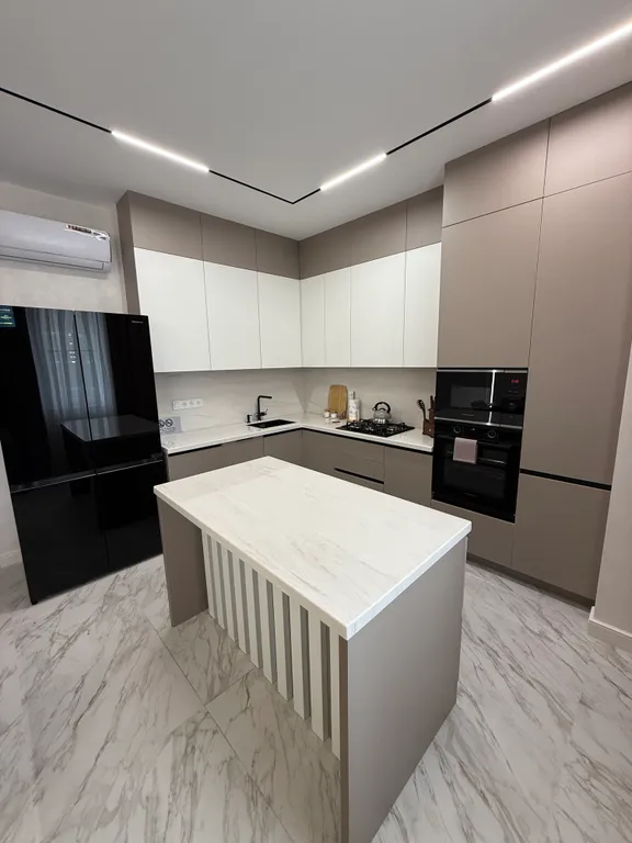 Просторная квартира с дизайнерским ремонтом