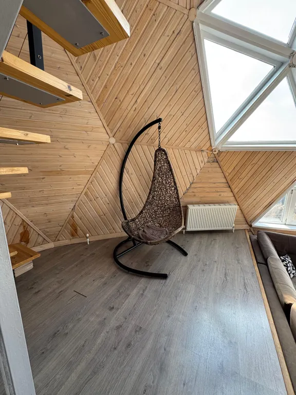 Купольный дом с видом на Кремль