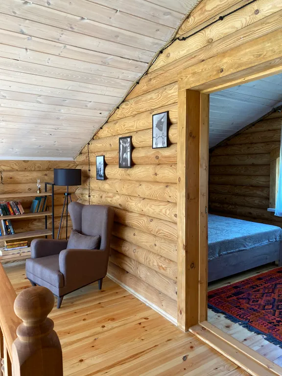 Дом из сруба в Самурском лесу