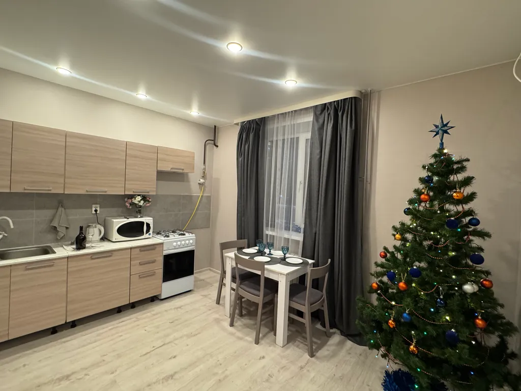 Квартира Квартира Студия с балконом для 4 гостей — Ярославль