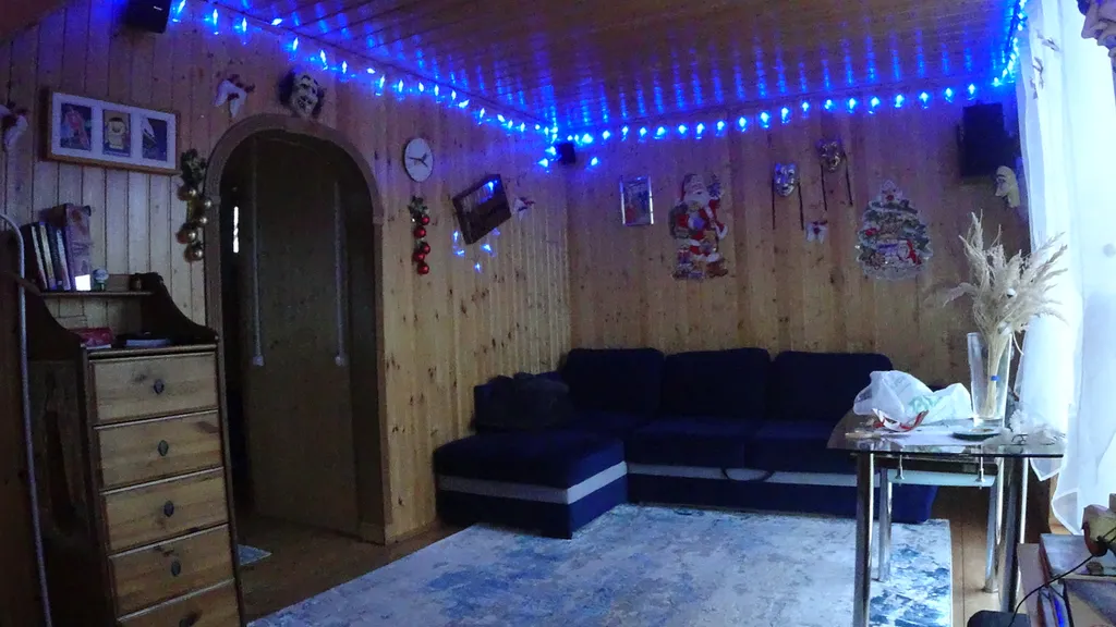 Остров Аннушки - уютные домики у реки