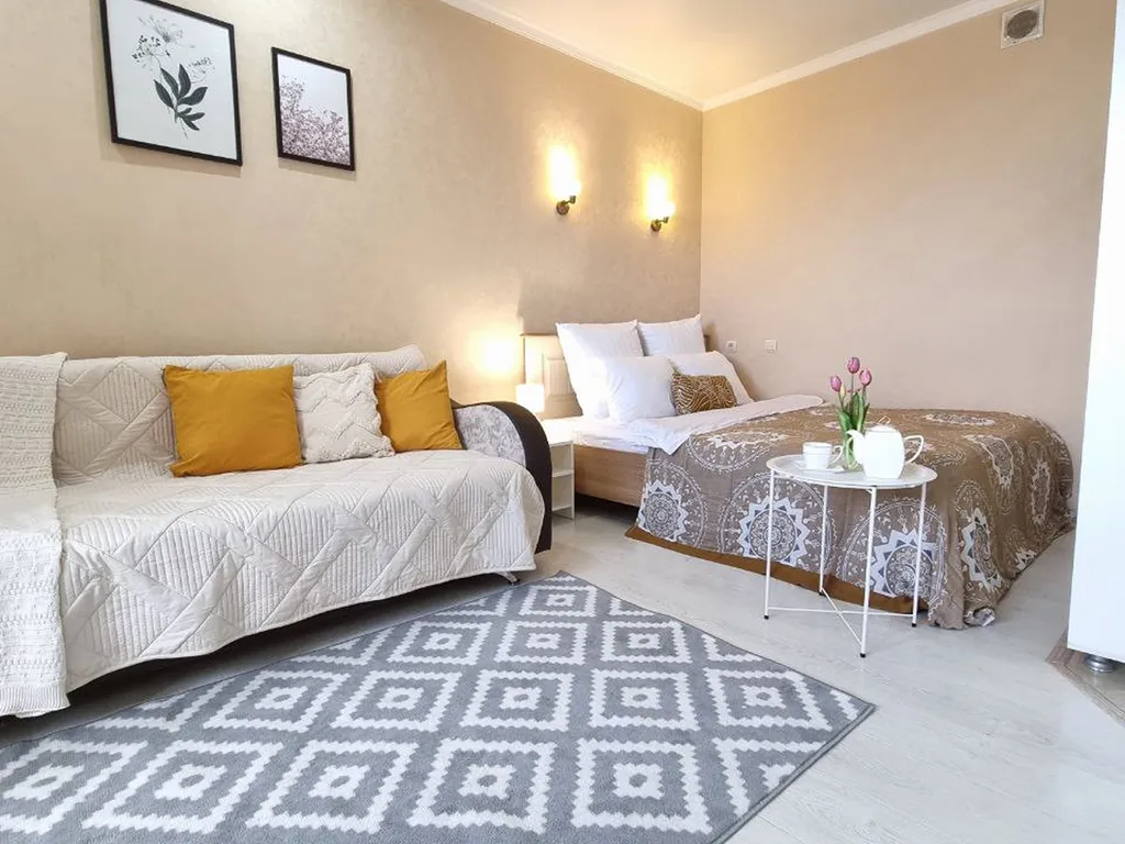 Просторная студия со всеми удобствами