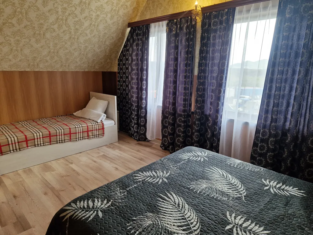 Двухэтажный дом с баней, 6 спальных мест