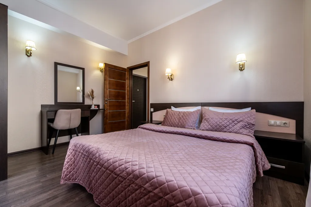 Апартаменты на 3 этаже, двойной балкон