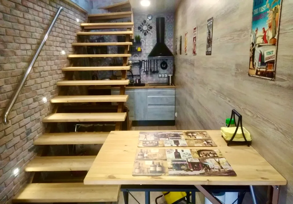 Двухуровневая квартира в Коктебеле с кондиционером недалеко от моря