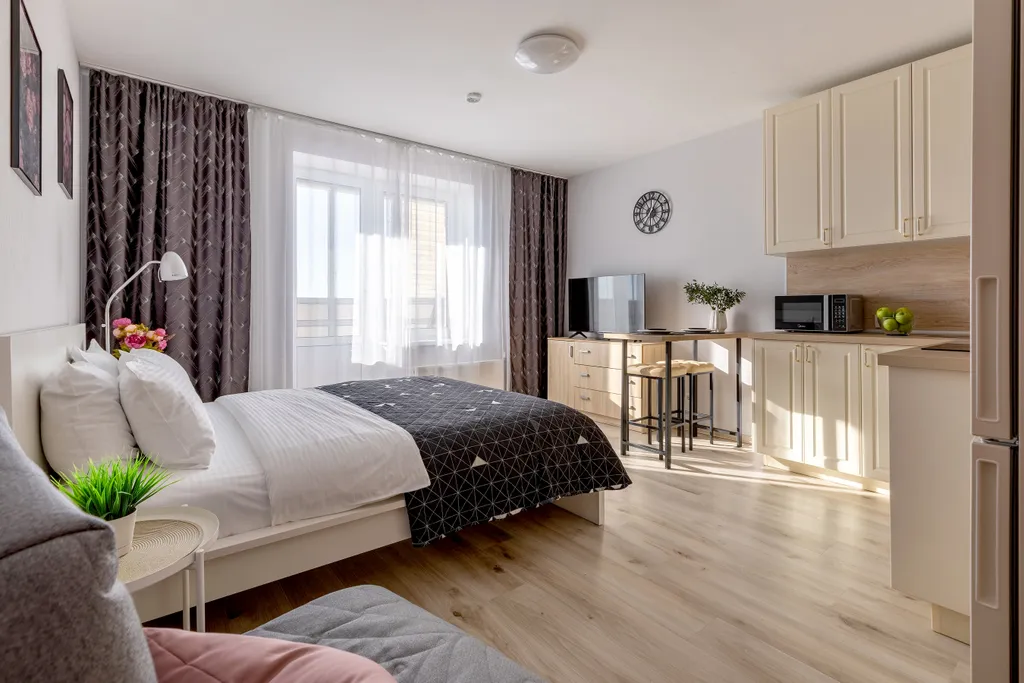 Квартира Апартаменты Живи в Песочном Студия — Песочный