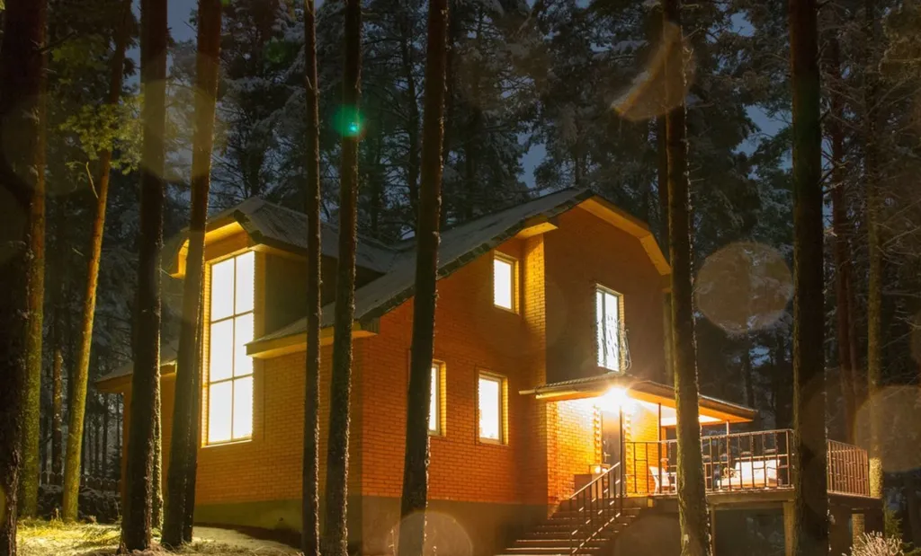 Коттедж Дом на первой линии озера Волго — Турбаза Чайка