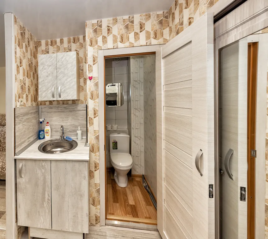 Квартира Квартира студия высокий первый этаж — Новосибирск